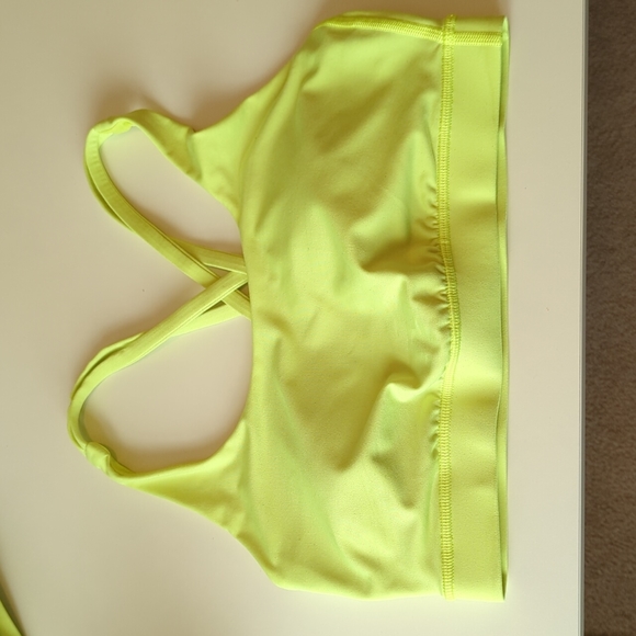 Lululemon Energy Bra Highlight Yellow - Picture 5 of 7